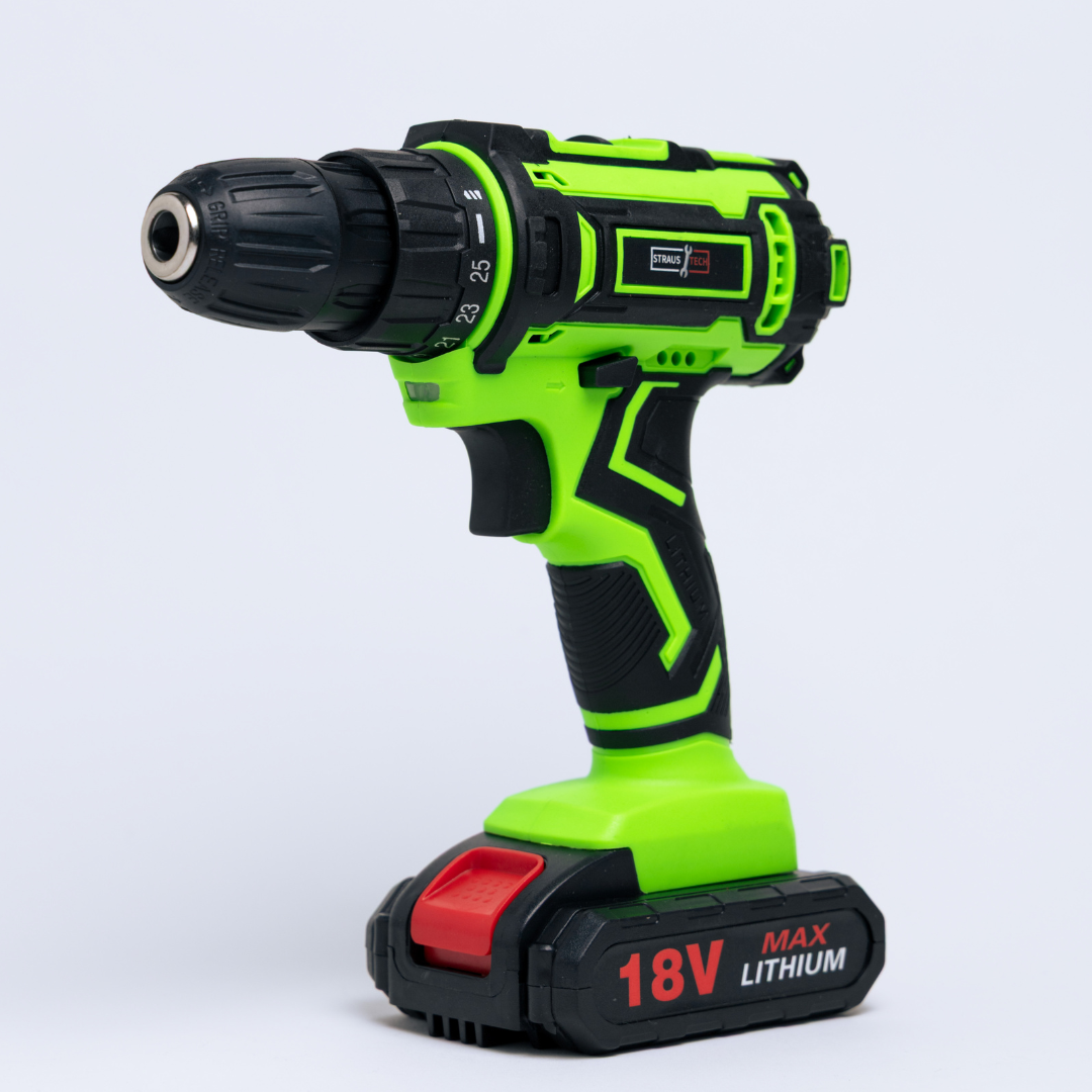 AKUMULATORSKI VRTALNIK 18 V Z 2 BATERIJIMA | STRAUSTECH