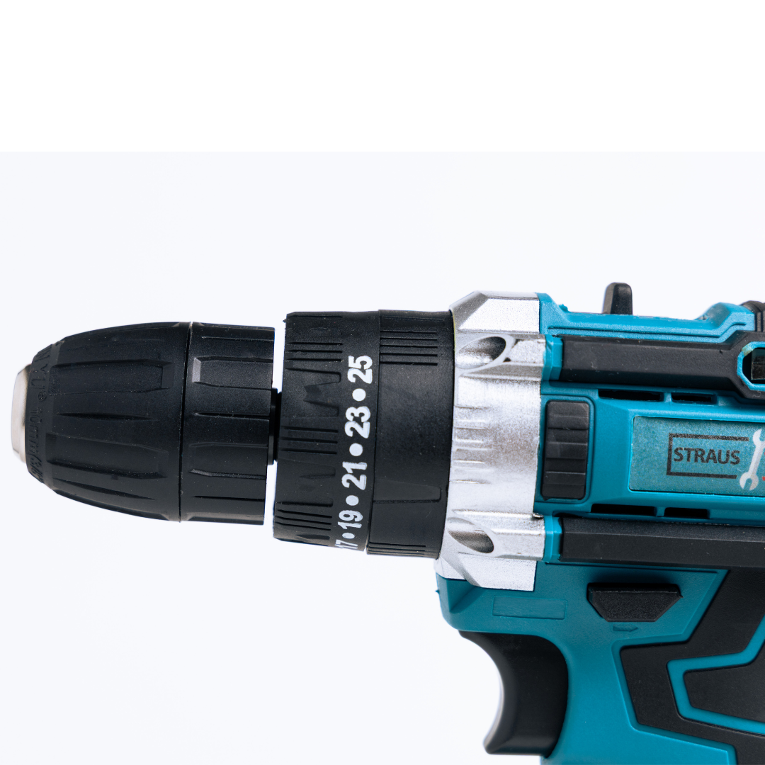 4 v 1 komplet, vrtalnik, izvijač, brusilnik | STRAUSTECH