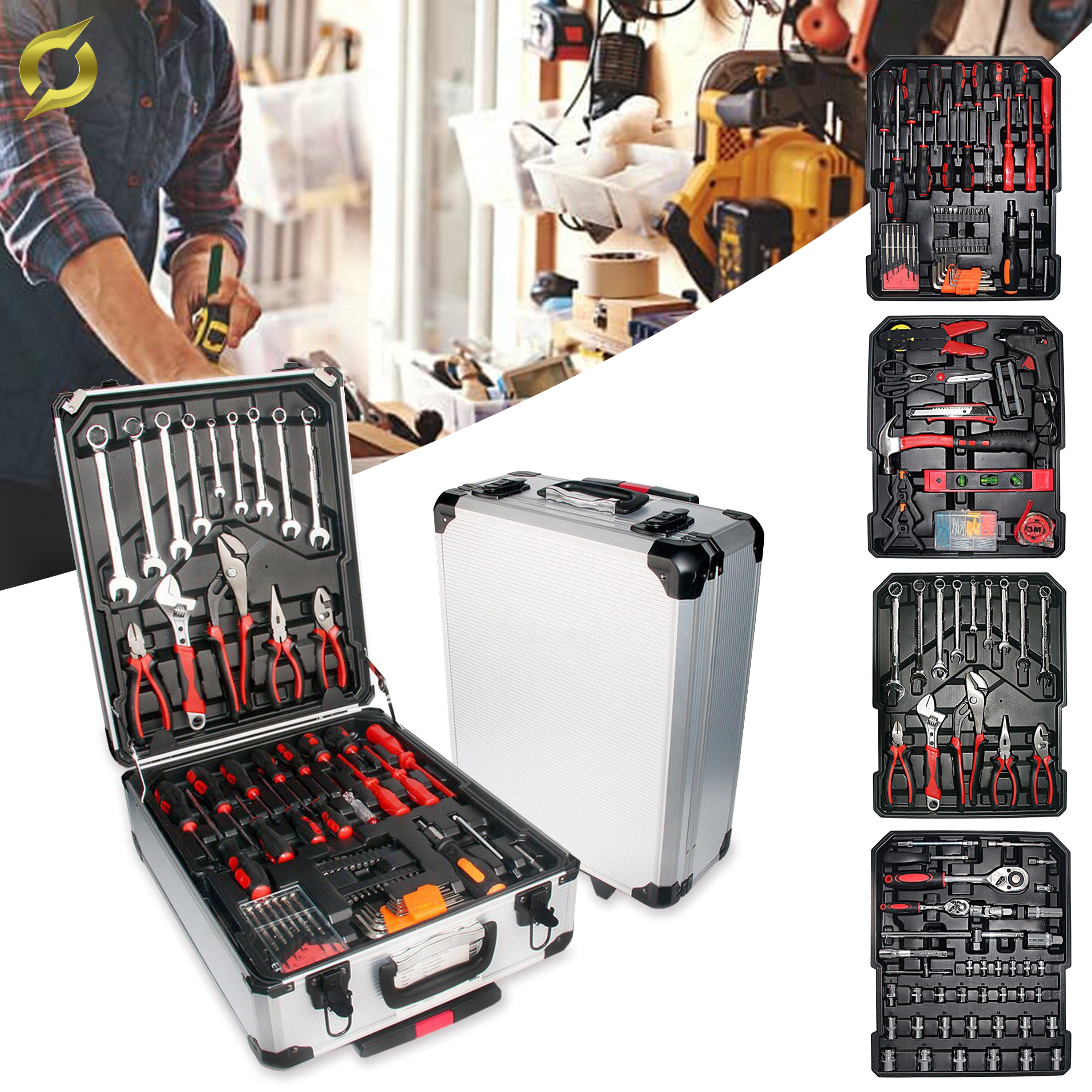 SET XXL ORODJA V KOFERJU