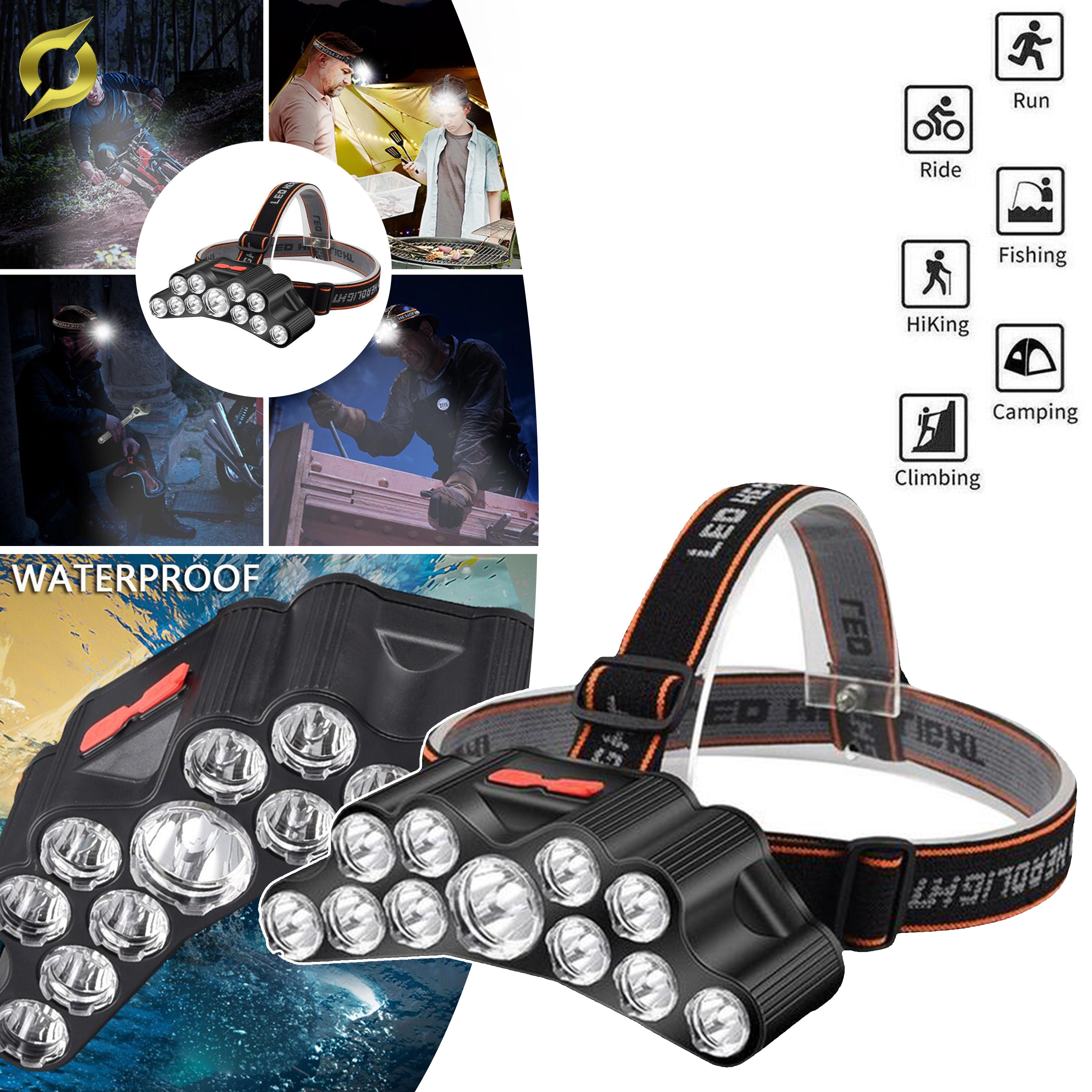 LED NAGLAVNA LUČ Z 11 LED