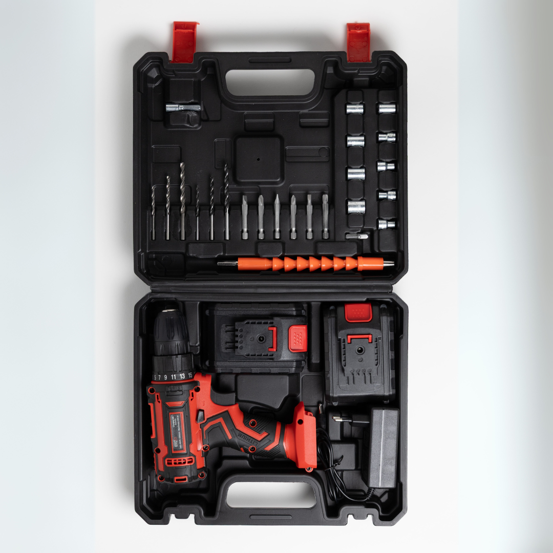 Akumulatorski vrtalnik 18V - X2 BATTERY | STRAUSTECH