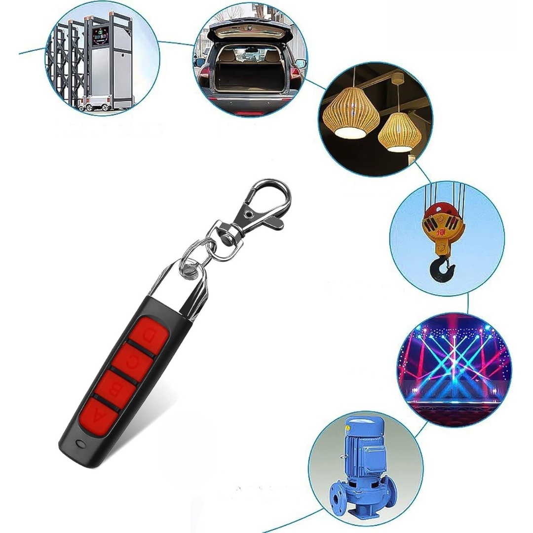 Univerzalni daljinski upravljalnik za avtomatska vrata in alarmne sisteme