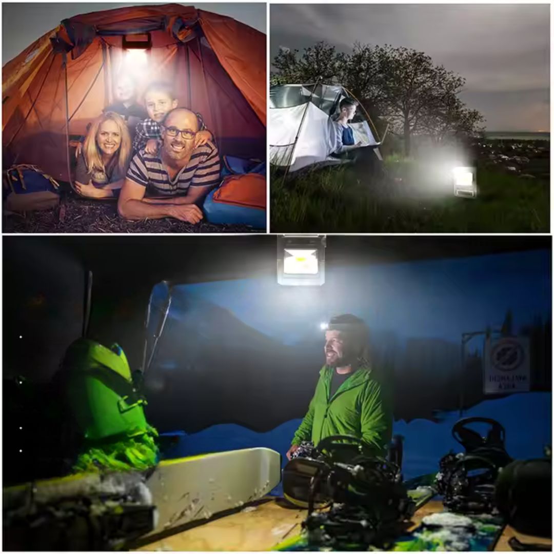 SOLARNI SET 4AH ZA POLNJENJE GEDGETOV Z LED LUČKO