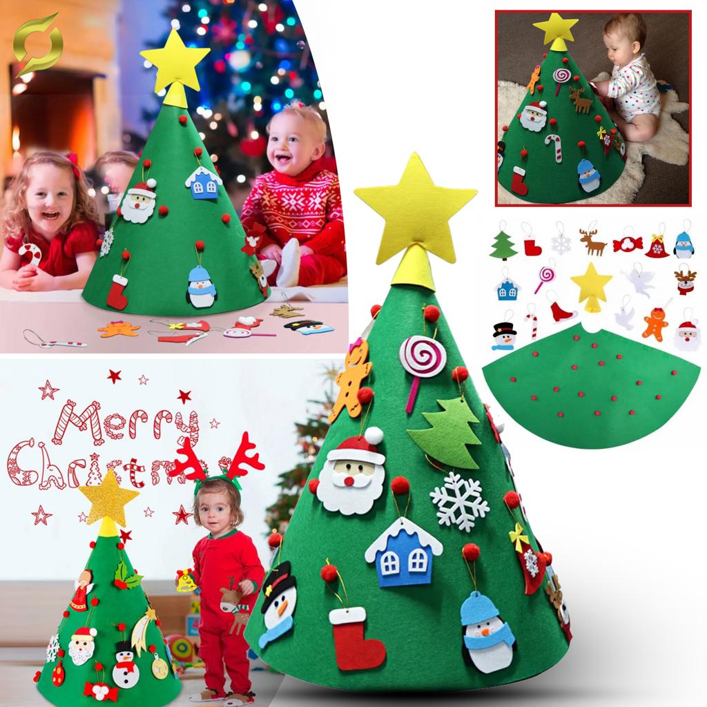 Božično drevo iz filca