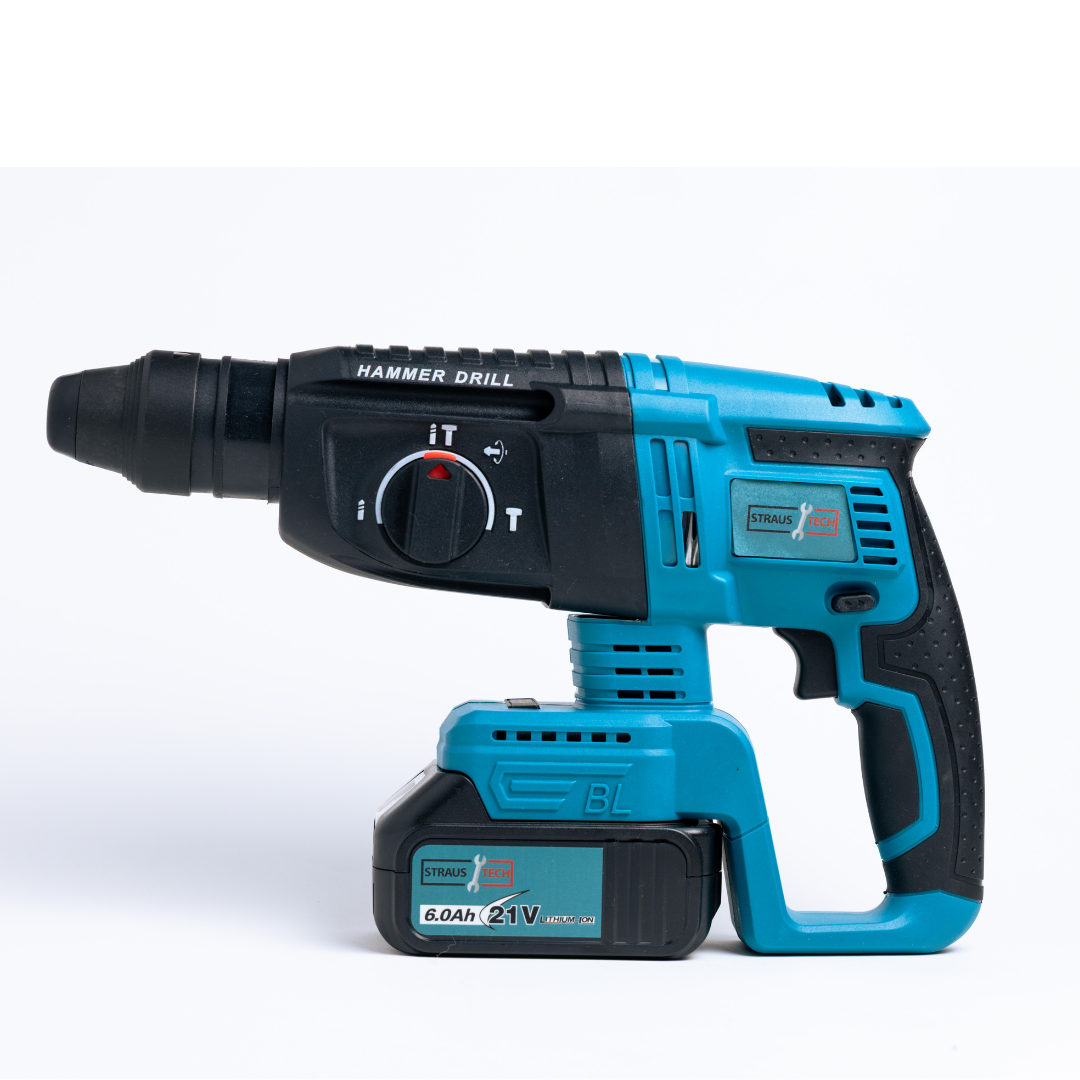 4 v 1 komplet, vrtalnik, izvijač, brusilnik | STRAUSTECH