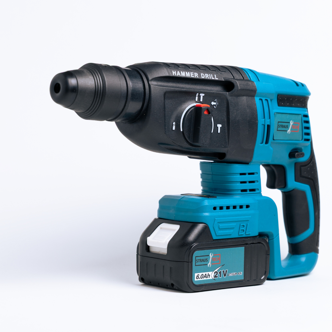 4 v 1 komplet, vrtalnik, izvijač, brusilnik | STRAUSTECH