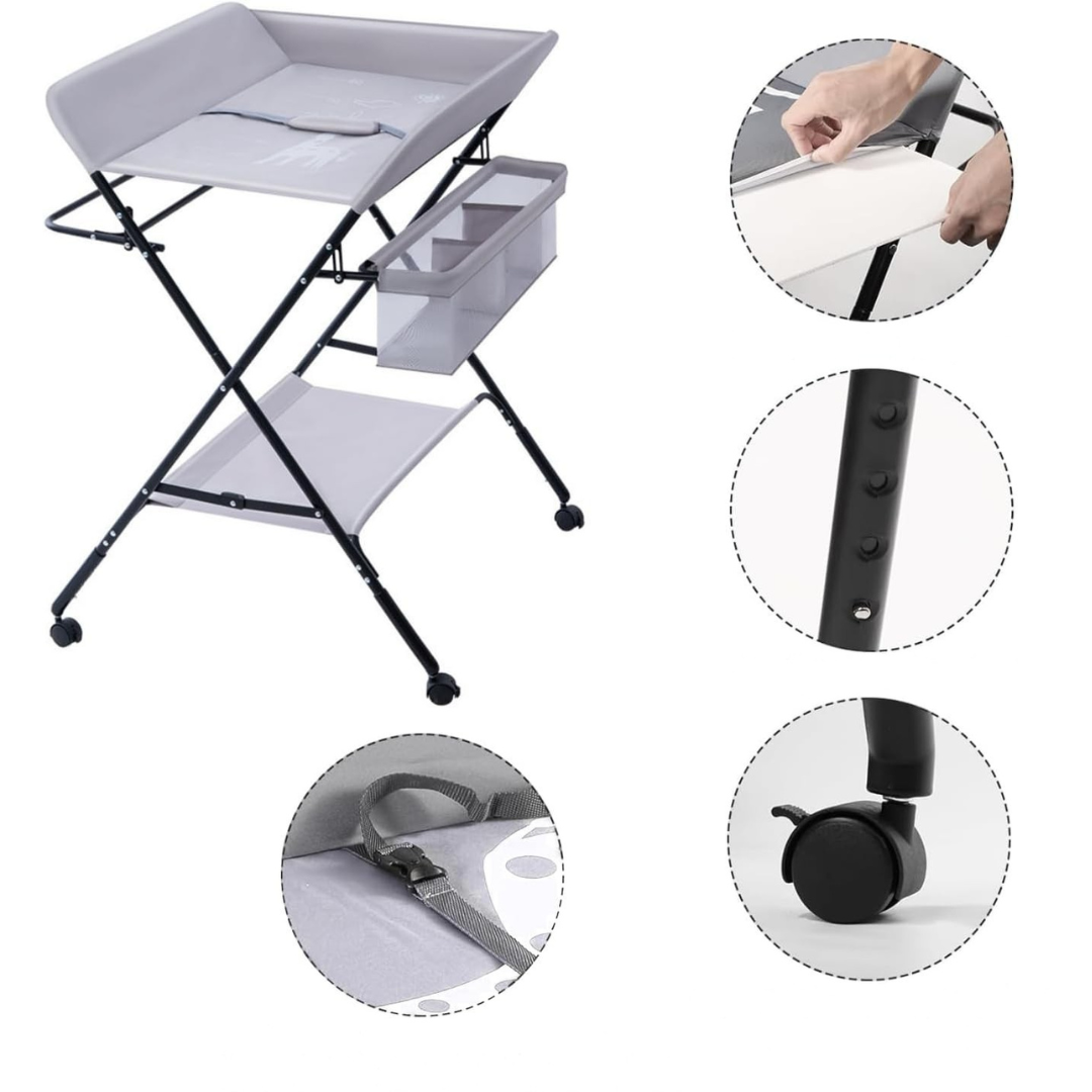 Zložljiva previjalna miza