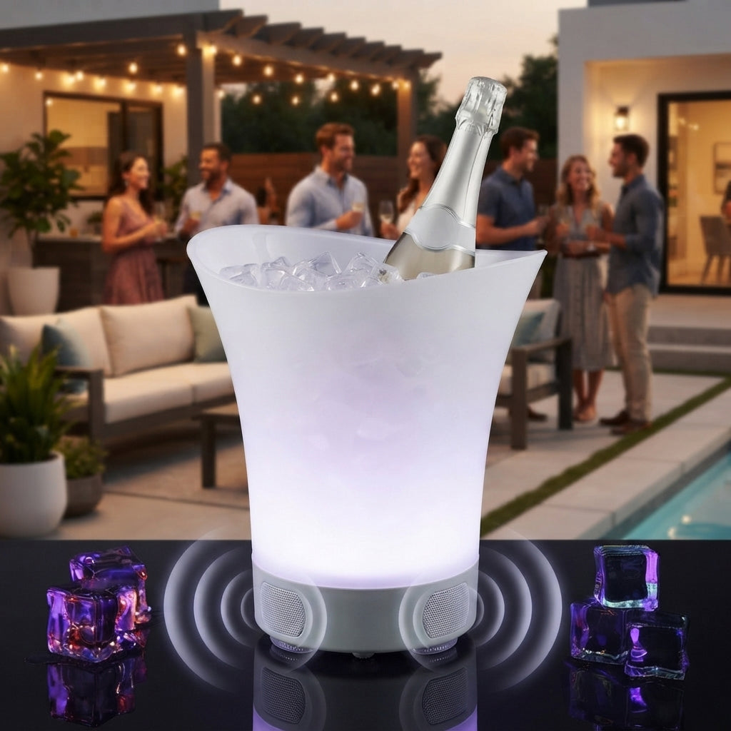 Premium LED posoda (7 L) s zvočnikom