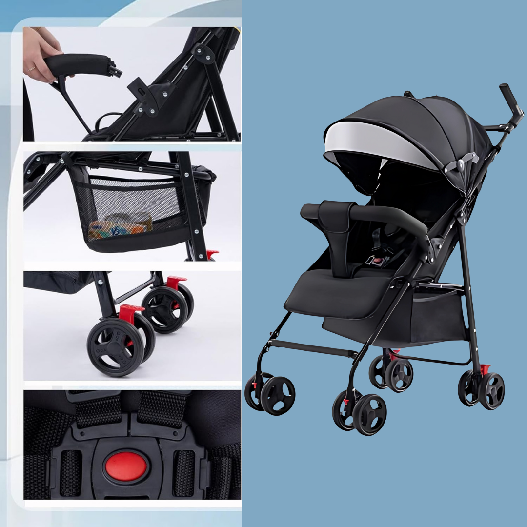 Zložljiv otroški voziček