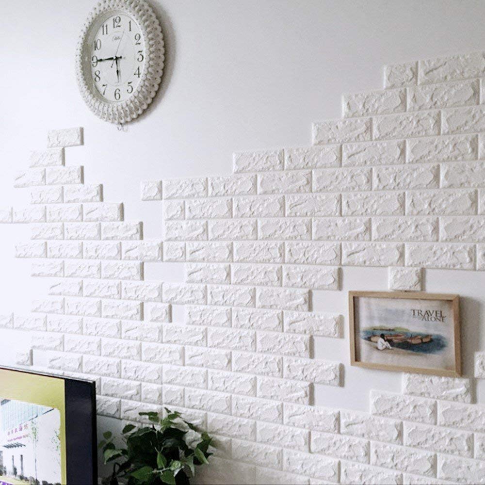 Zidne nalepke v roli s 3D videzom 500x70 | 3DWALL