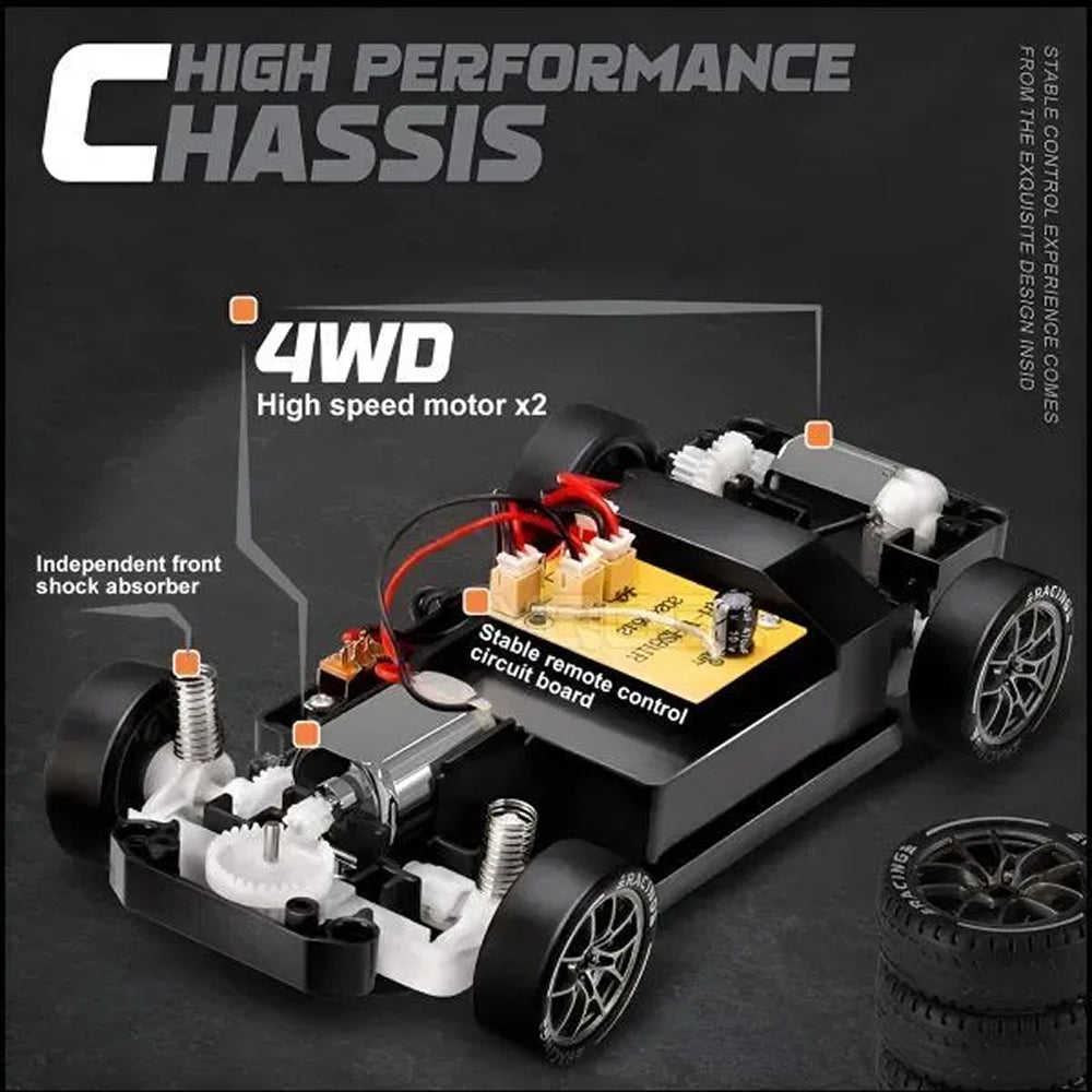 RC drift avtomobil (1:24) na daljinsko upravljanje | DriftCar