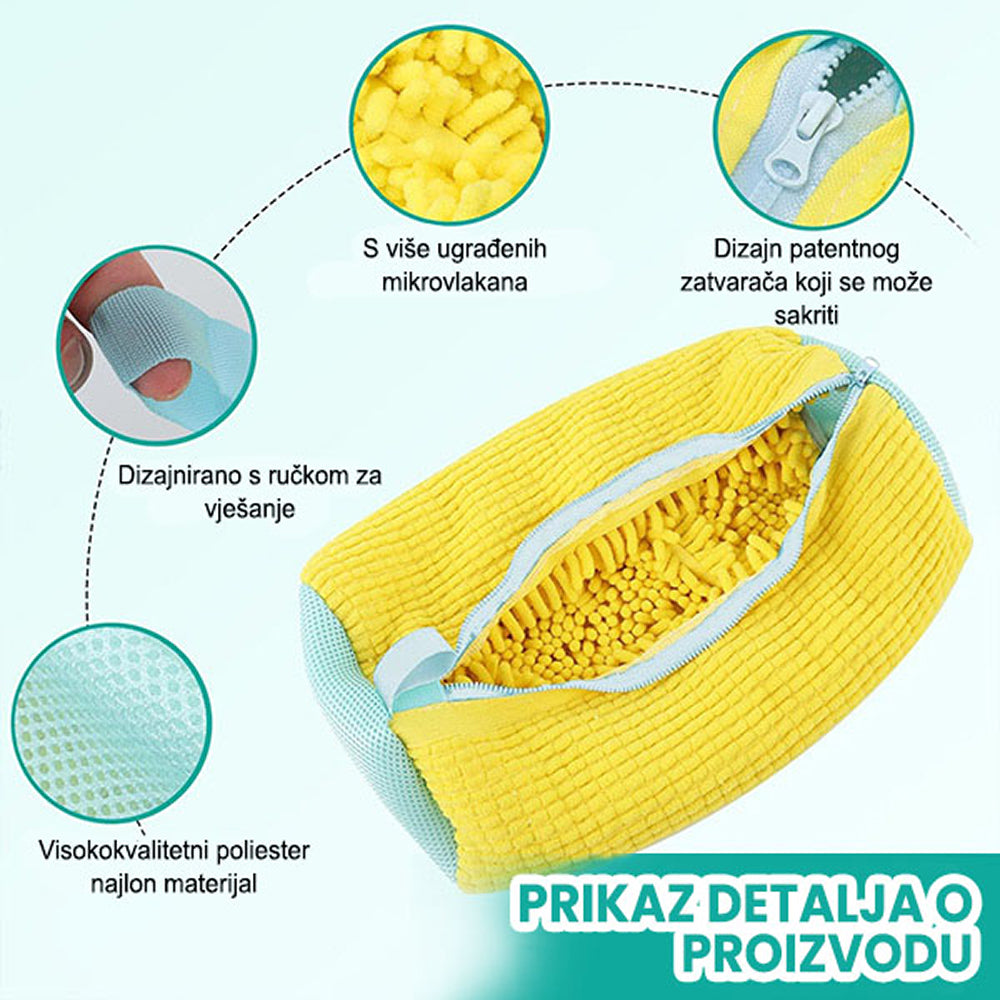 Vrečka za pranje čevljev iz mikrovlaken