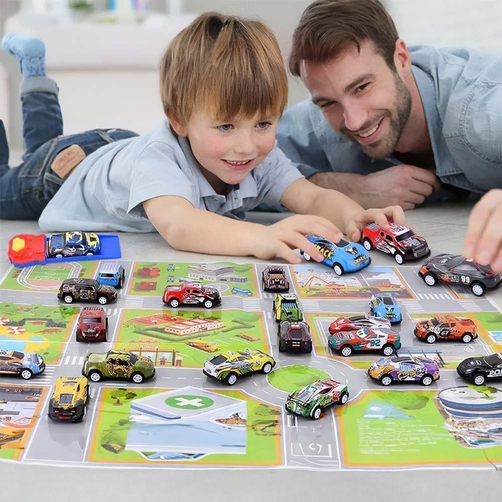 Set od 50 kovinskih avtomobilčkov | SpeedRacers