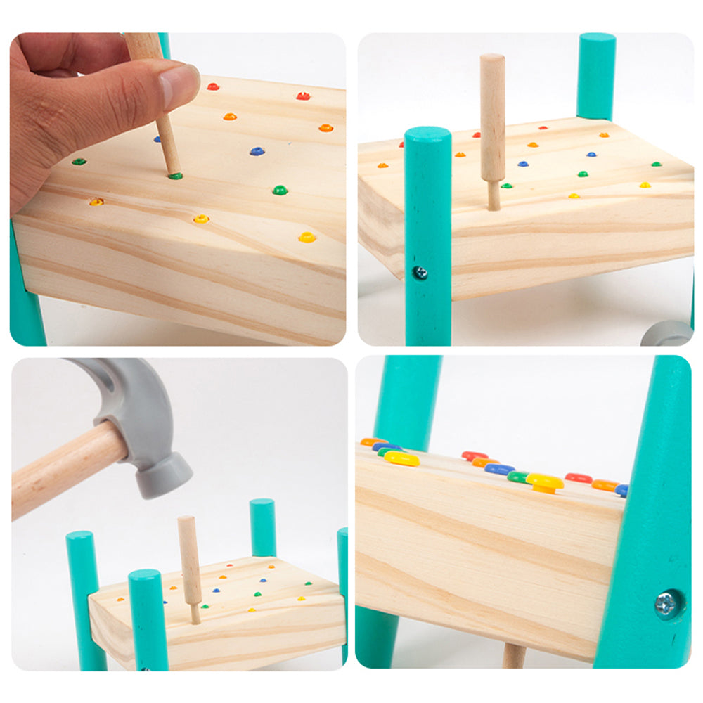 Drvena igra s žeblji in kladivom | NailPlay