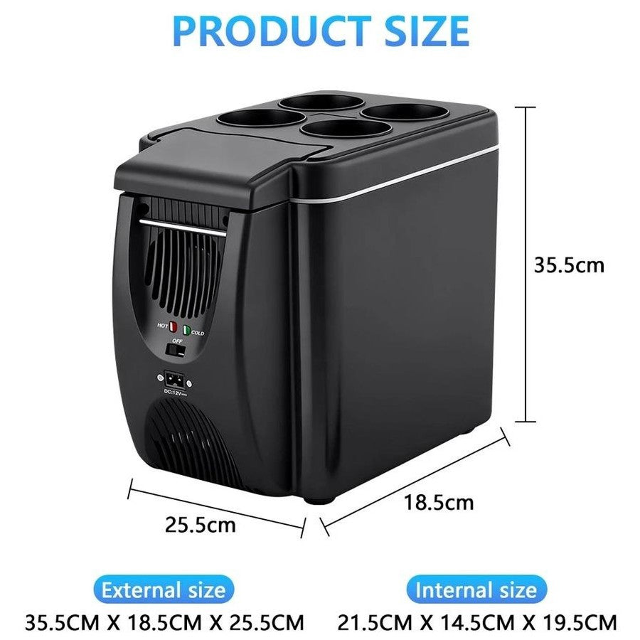 Prenosni mini hladilnik in grelnik 6L