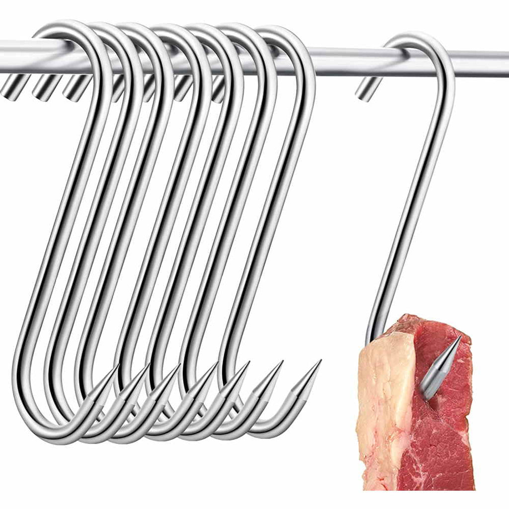 INOX kljuke za meso (50kom/pak)