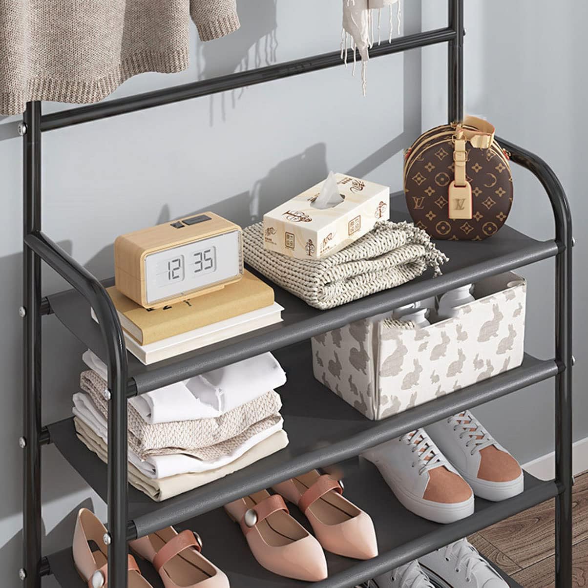 Večnamenska polica za čevlje in plašče