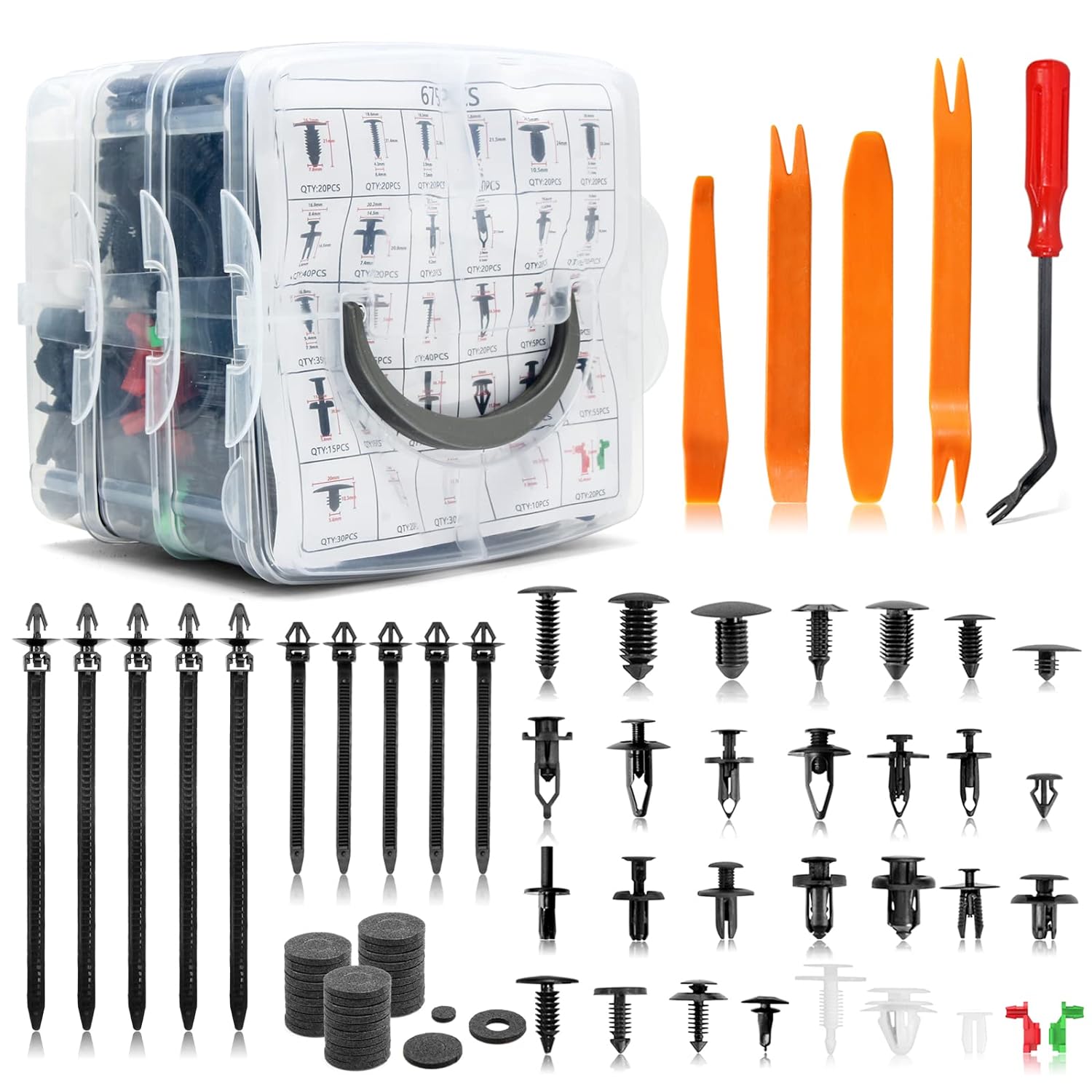 Komplet S 635 Pripojnimi Spoji Z Zakovicami | QuickFast