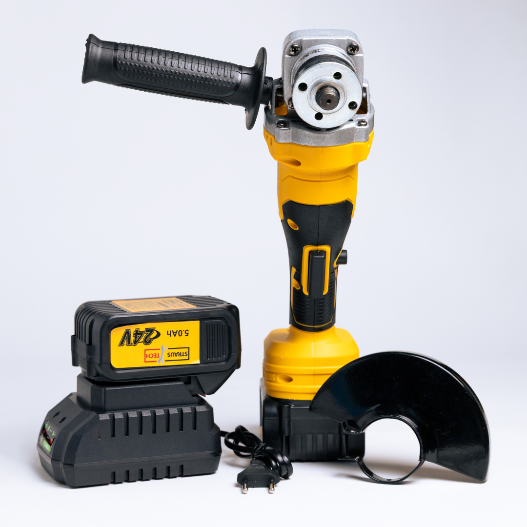 Akumulatorski kotni brusilnik Straus Tech