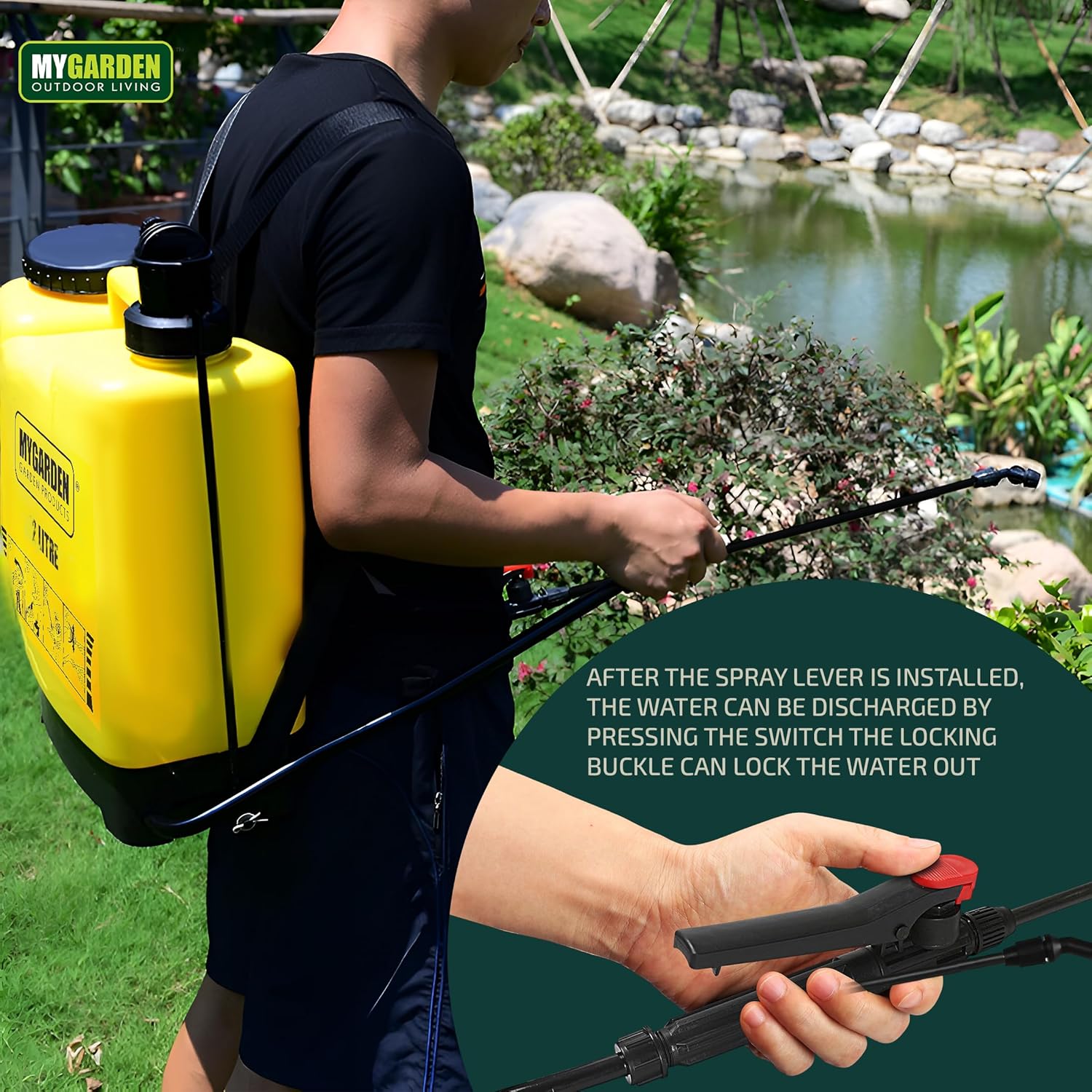 Ročna pršilica za herbicide 20L