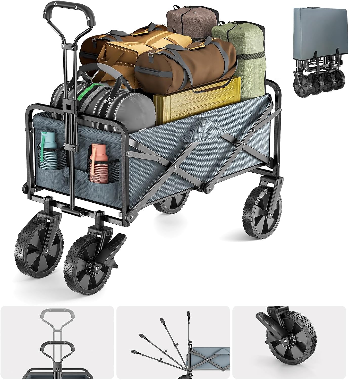 Zložljiv voziček za kampiranje