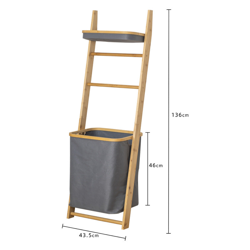 Drveni stojalo za perilo iz bambusa