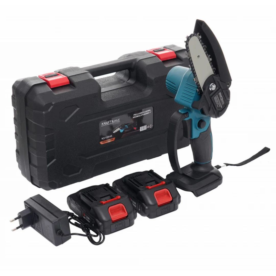 Akumulatorska verižna žaga 4" | Kraft&Dele®