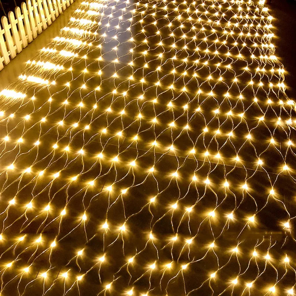 LED mreža – 3x3 metre – hladno bela in toplo bela