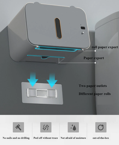 Držač toalet papira sa senzorom | PAPERBOX