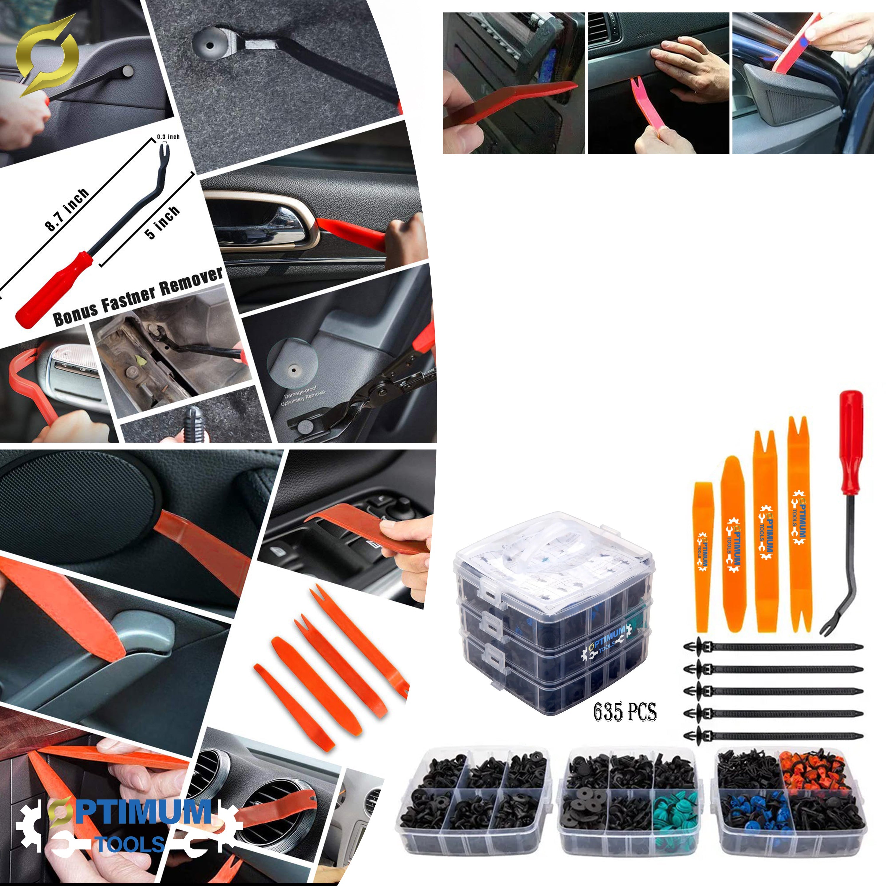 Komplet S 635 Pripojnimi Spoji Z Zakovicami | QuickFast