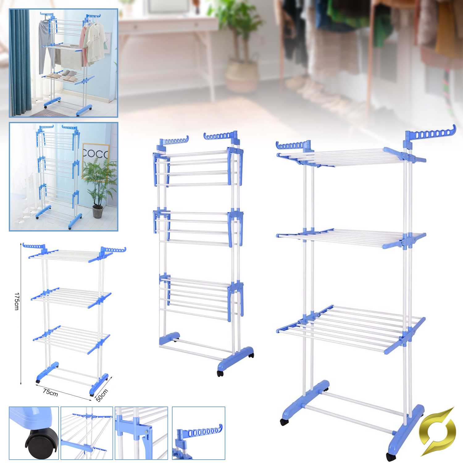 Xxxl Stojalo Za Sušenje Perila | JUMBODRY