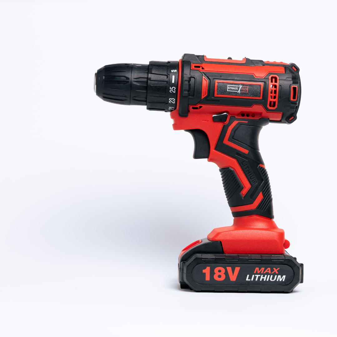 Akumulatorski vrtalnik 18V - X2 BATTERY | STRAUSTECH