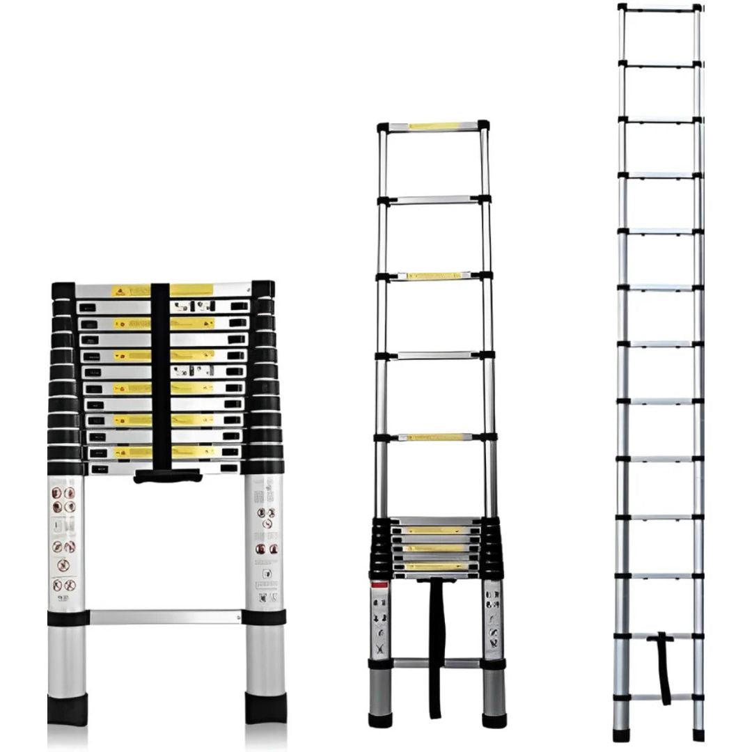 Straus Tech Teleskopske lestve - 3,8 m / 4,4 m