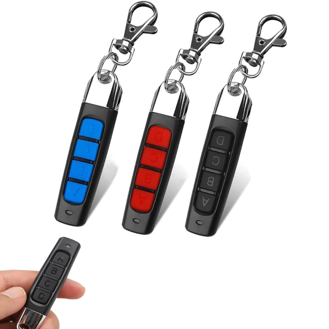 Univerzalni daljinski upravljalnik za avtomatska vrata in alarmne sisteme