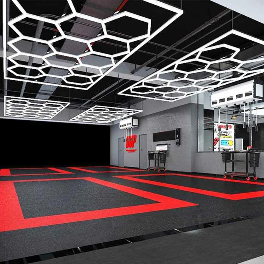 HEXAGON led osvetlitev - 244x485 cm