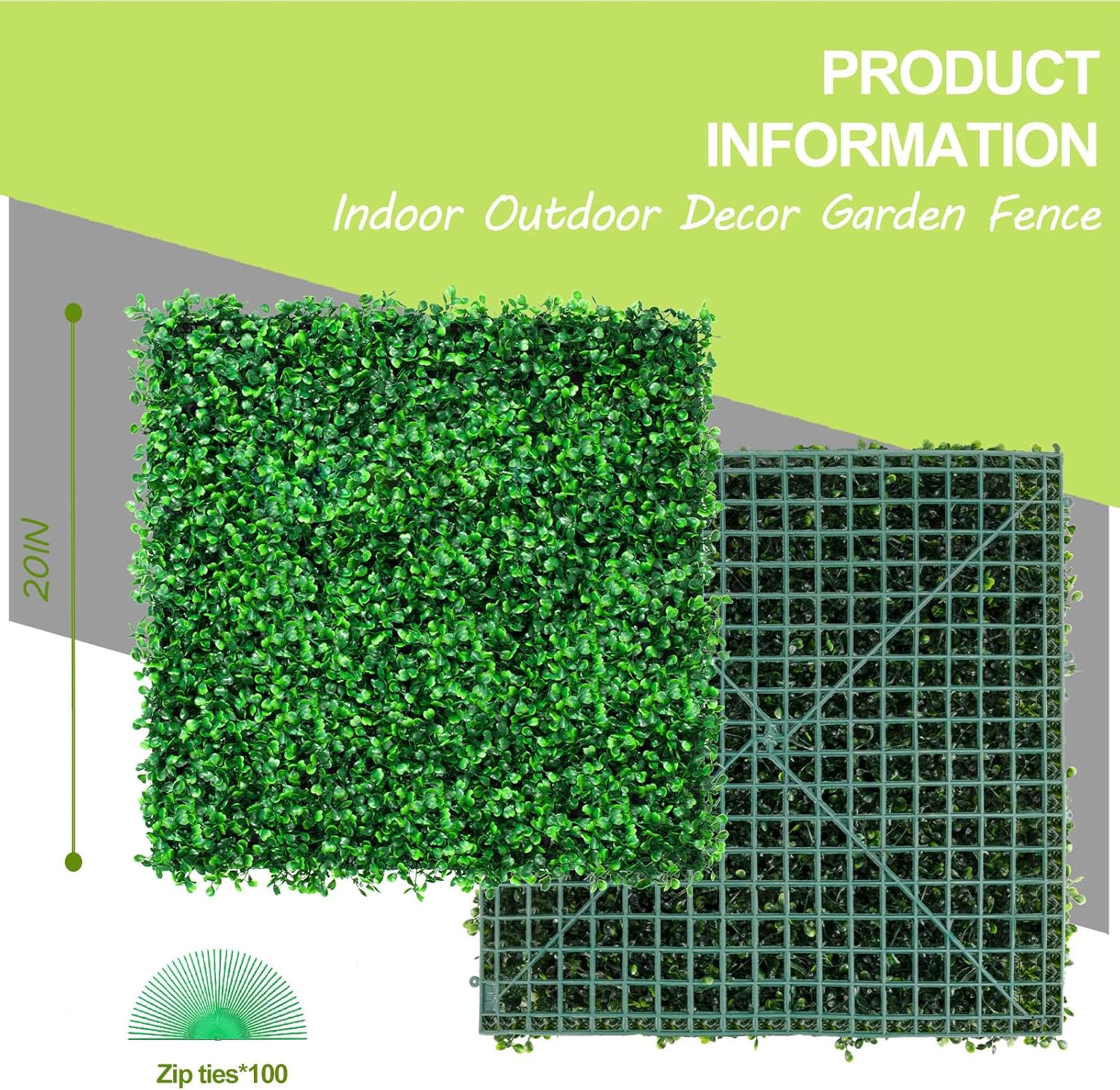 Premium umetna ograja GreenGarden