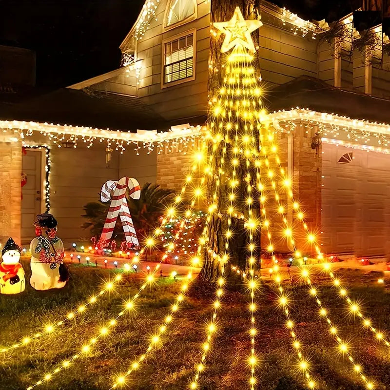 LED zvezda – z lučkami za božično drevo