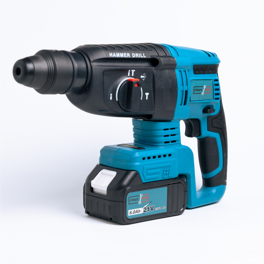 4 v 1 komplet, vrtalnik, izvijač, brusilnik | STRAUSTECH