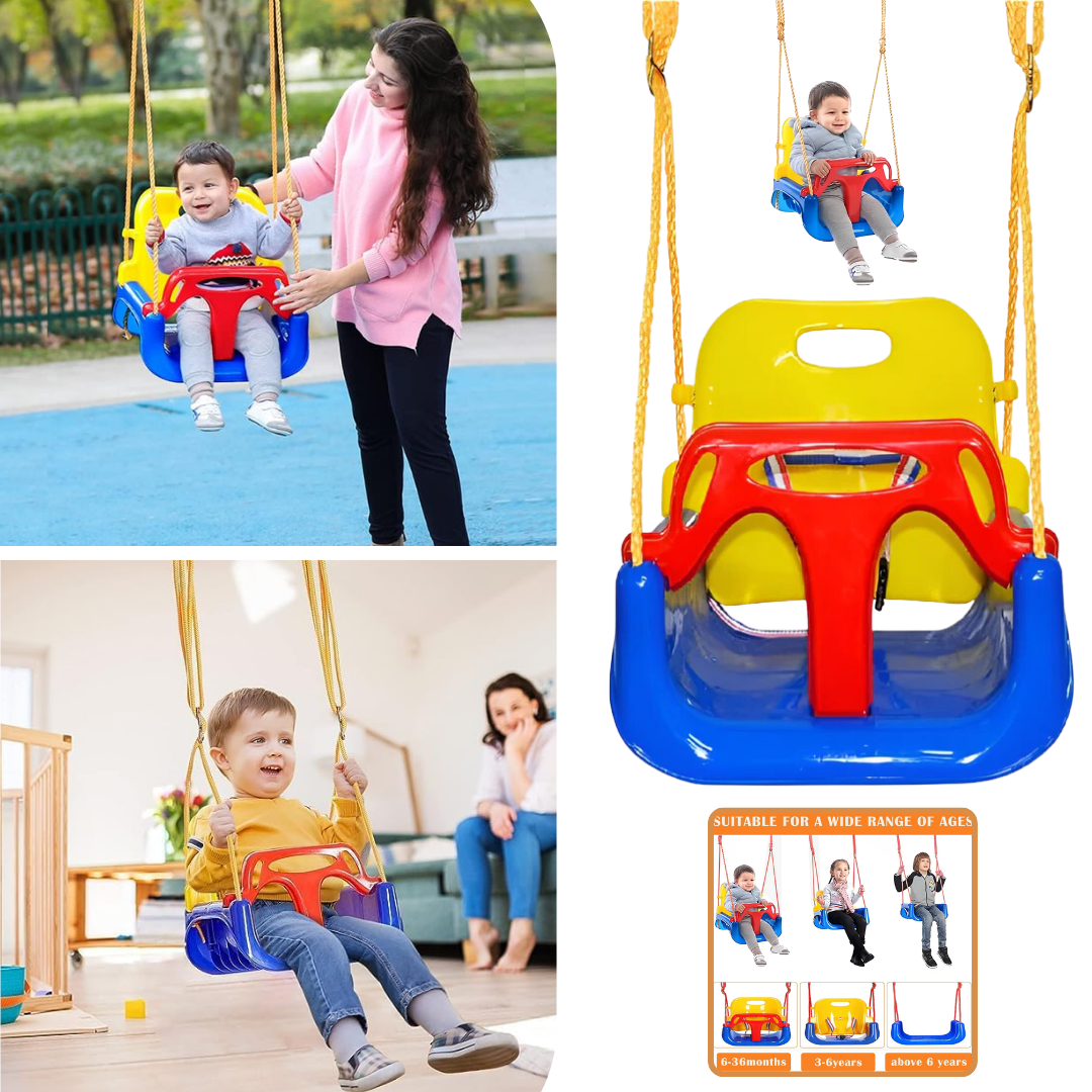 Gugalnica 3 v 1 za otroke | SWINGFUN