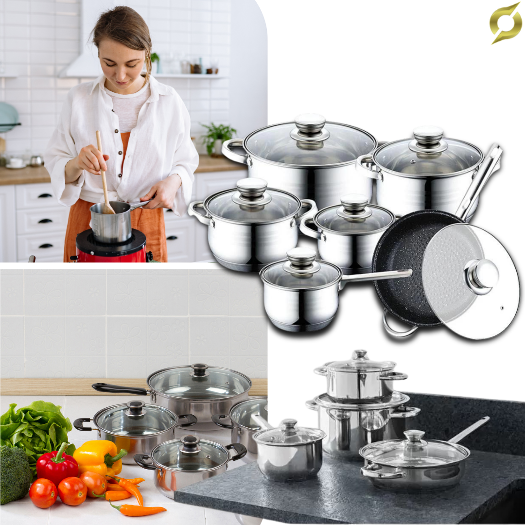 12-delni set jedilnega pribora iz nerjavečega jekla | COOKMASTER