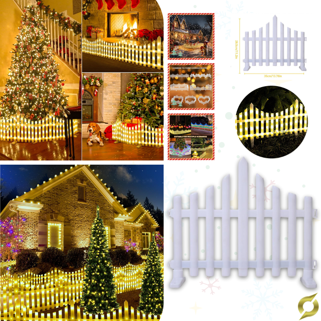 LED Božična ograja