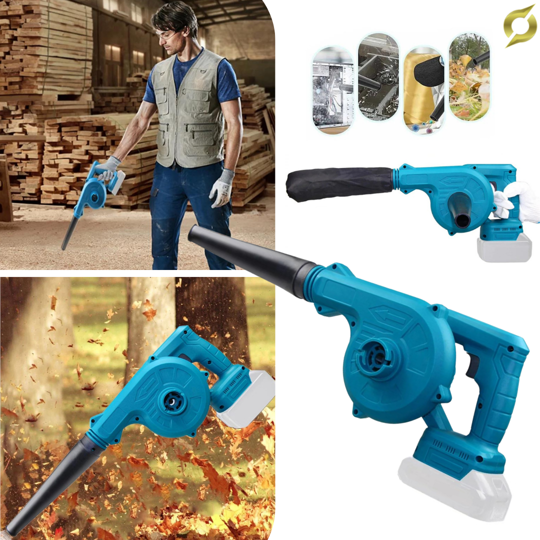 Straus Tech 2u1 Aku puhalnik in sesalnik + 2 Baterije