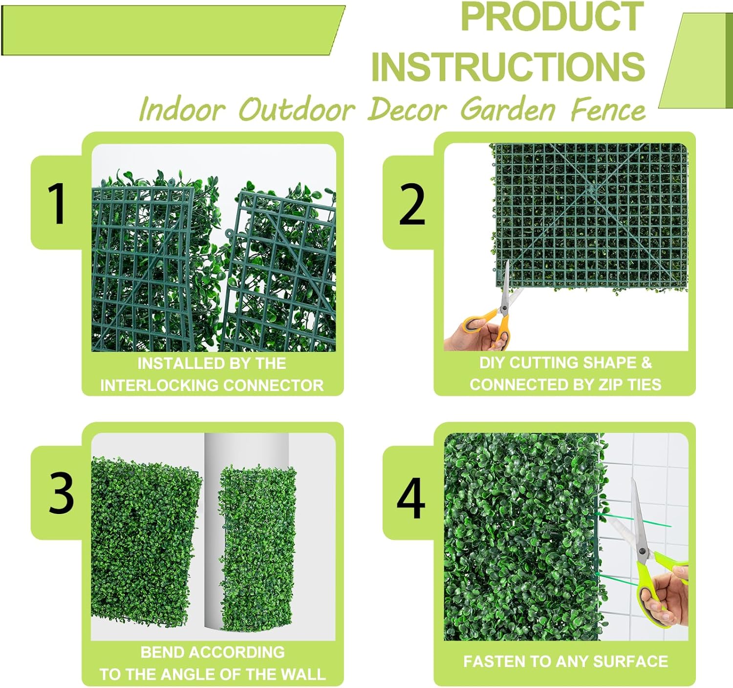 Premium umetna ograja GreenGarden