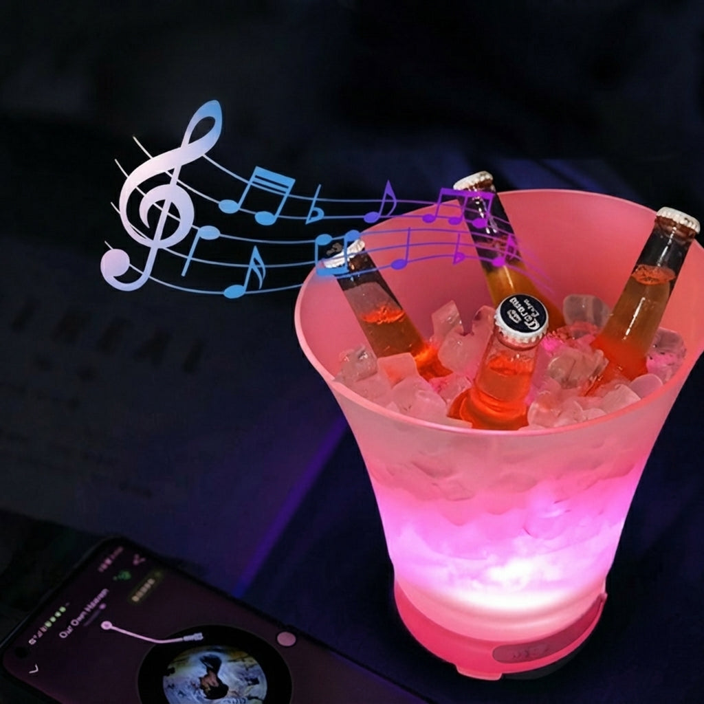 Premium LED posoda (7 L) s zvočnikom