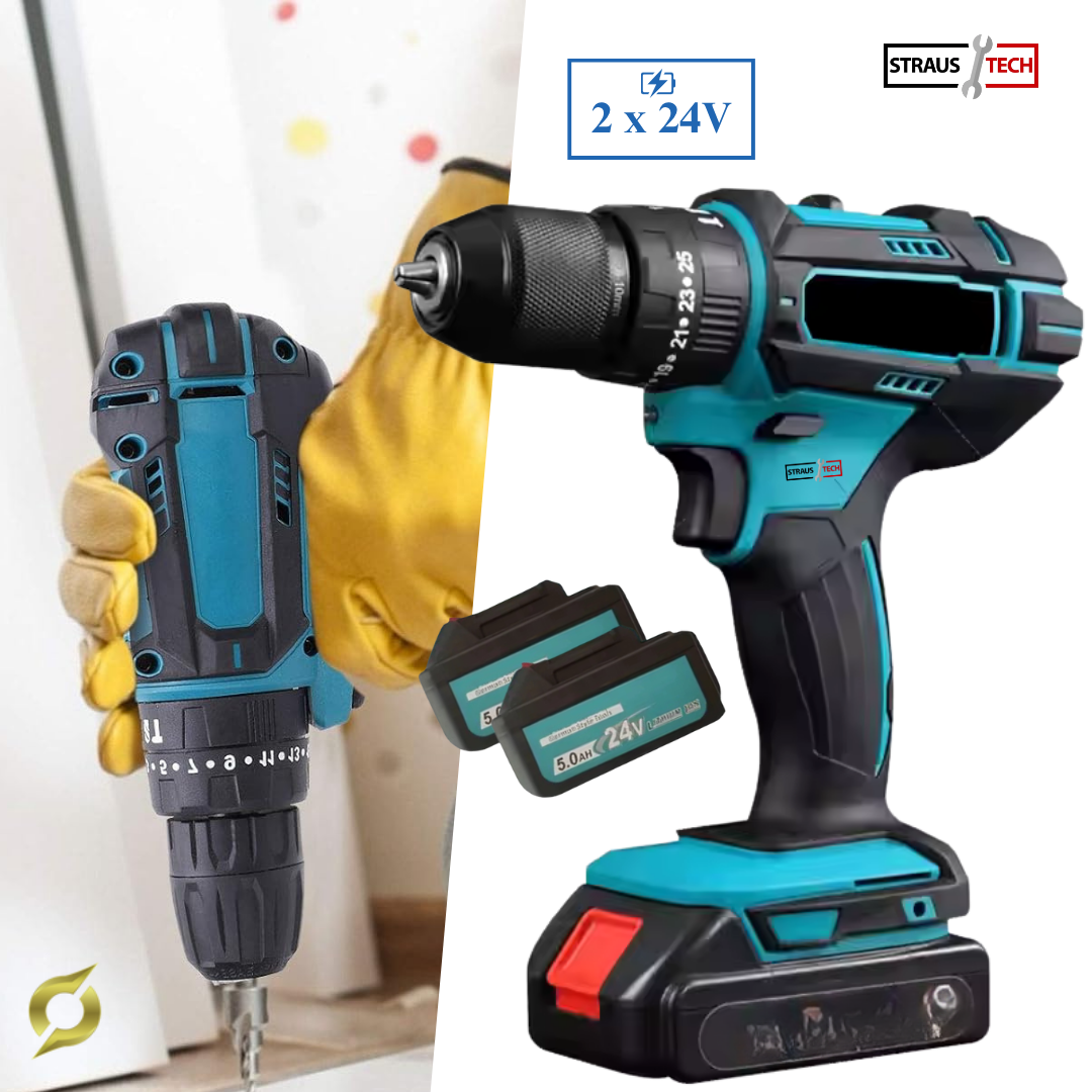 UDARNA VRTALKA S KOVINSKO GLAVO 24V | STRAUSTECH