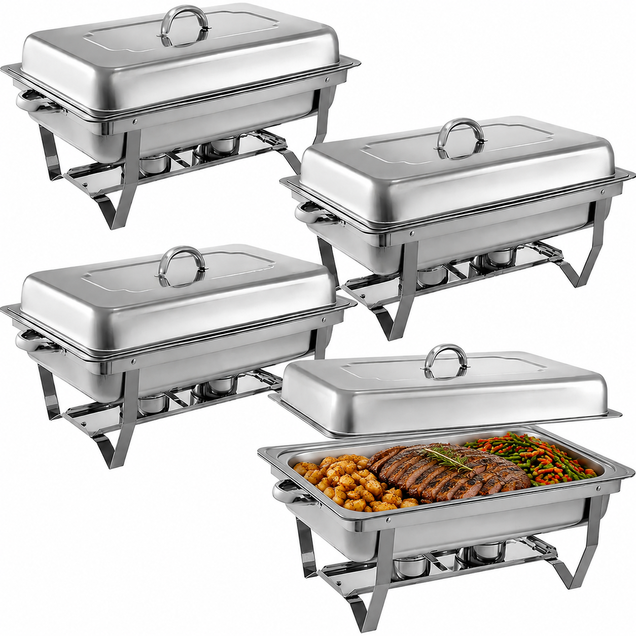 Posoda za serviranje Chafing Lux – INOX 11 L