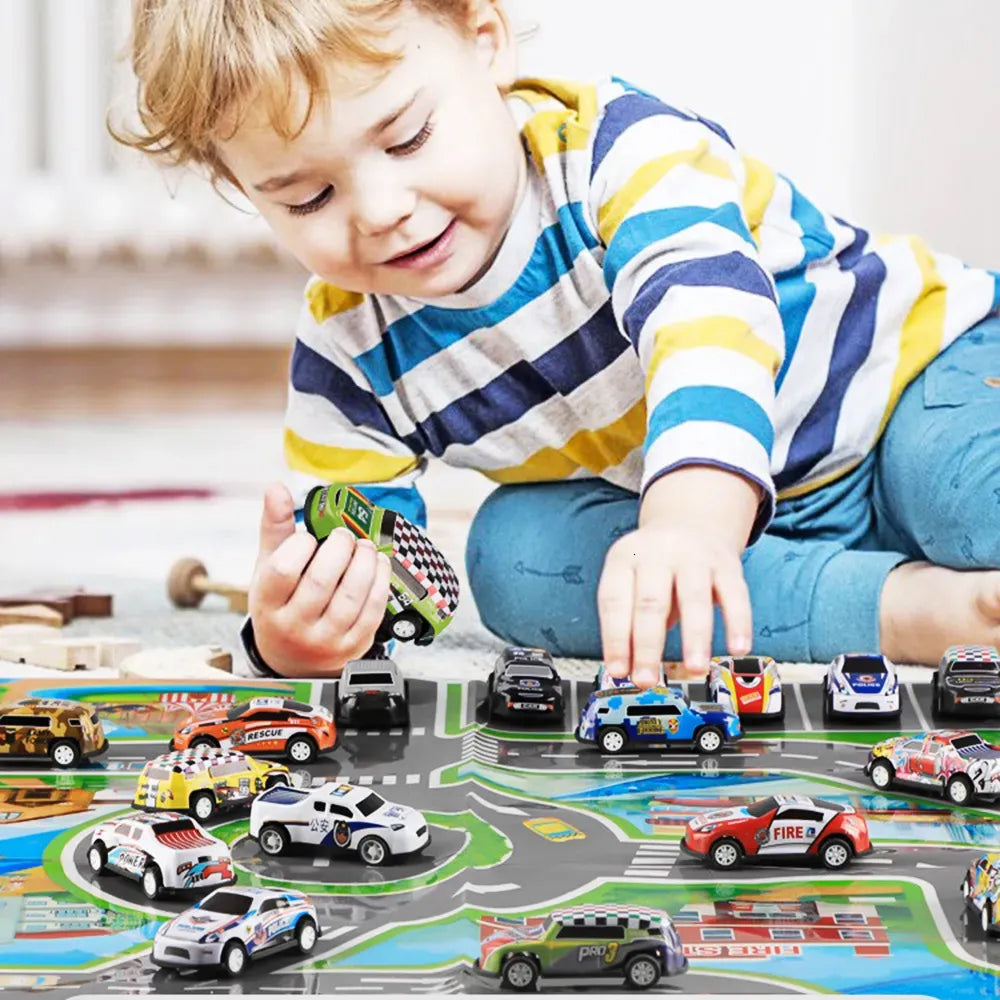 Set od 50 kovinskih avtomobilčkov | SpeedRacers