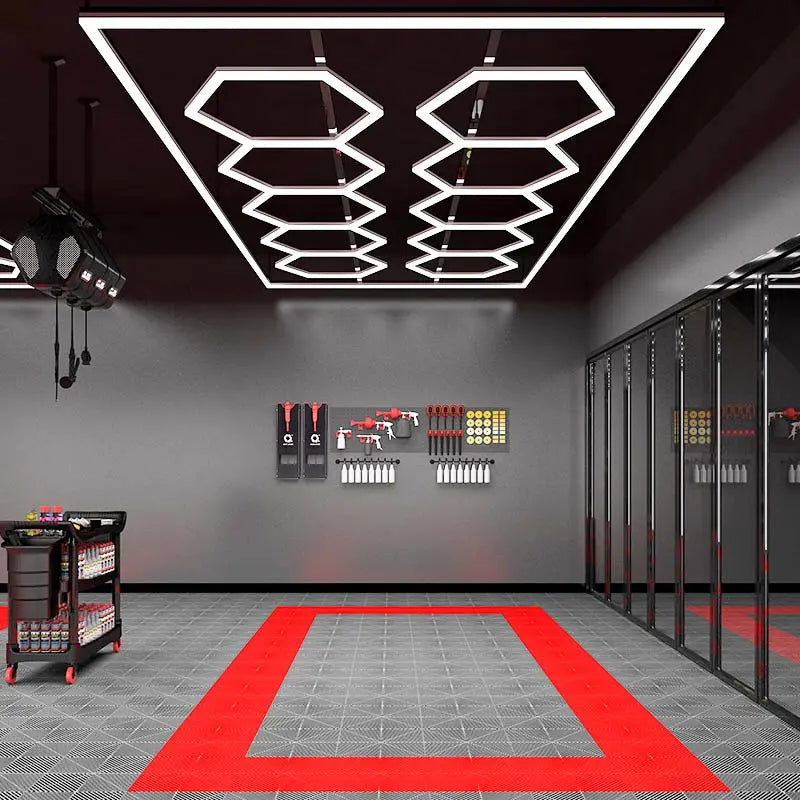 HEXAGON led osvetlitev - 244x485 cm