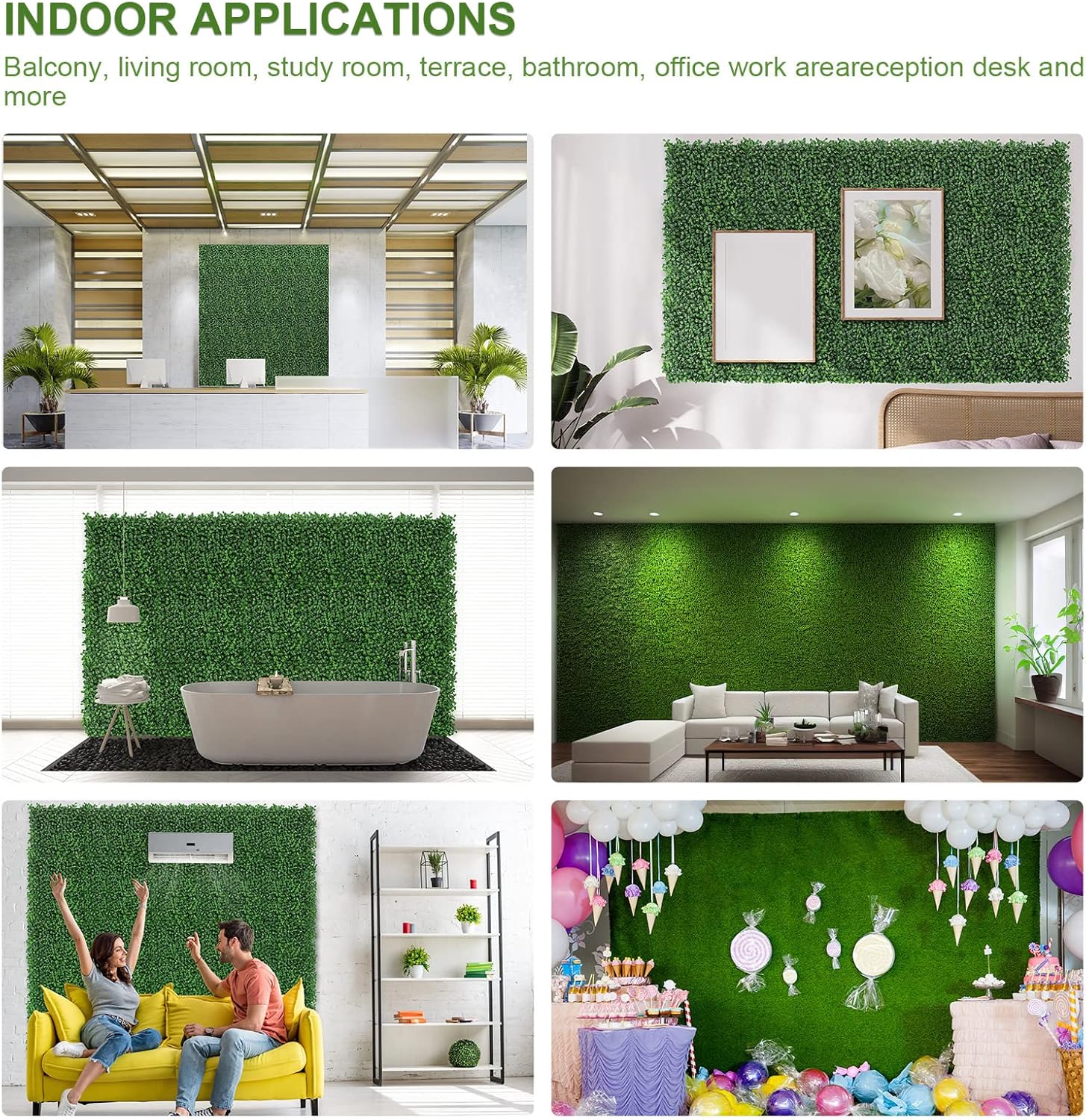 Premium umetna ograja GreenGarden