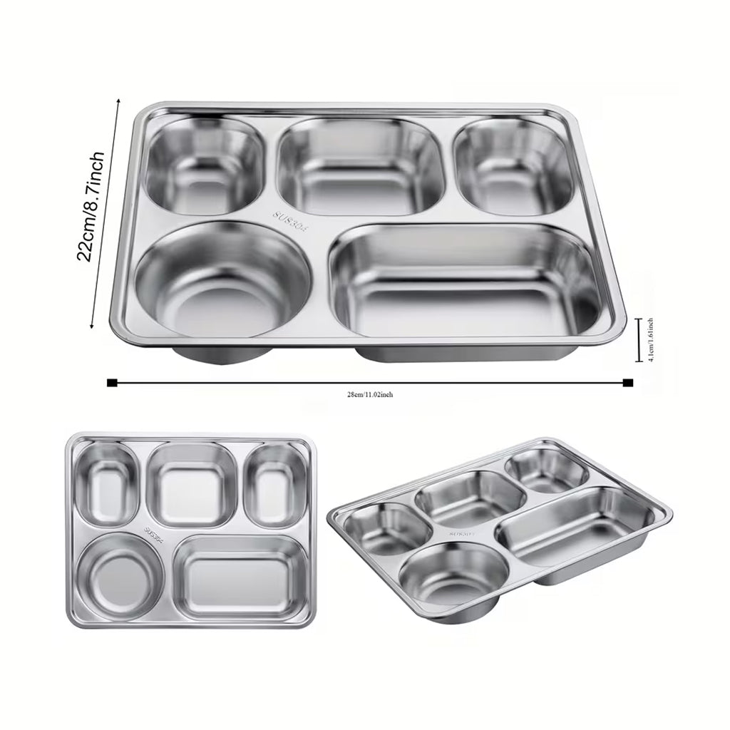 SET INOX PLADNJA S 5 ODJELJAKA